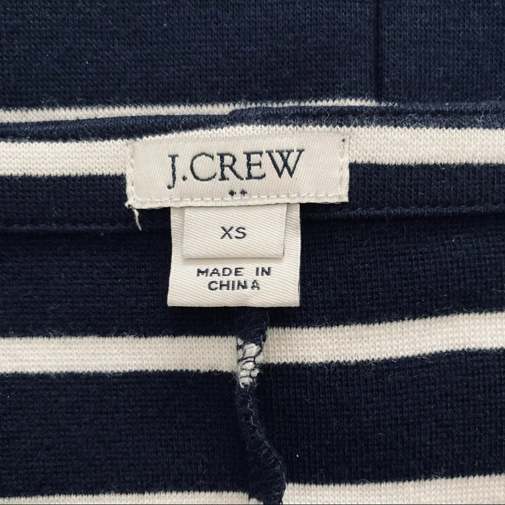 J. Crew Maritime Striped Dress XS